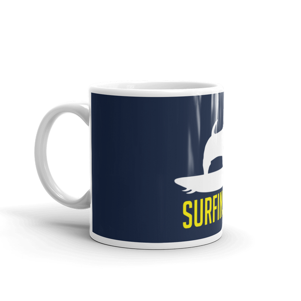 Surf Dog on a Mug