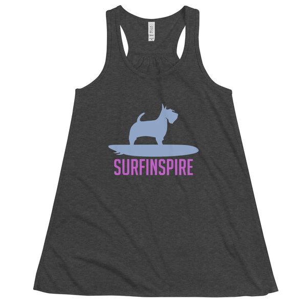 Women's Doggo Flowy Racerback Tank