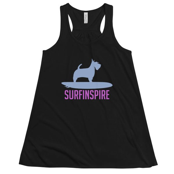 Women's Doggo Flowy Racerback Tank